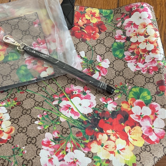 Floral Designer Tote Bag - Multicolor - Picture 2 of 6